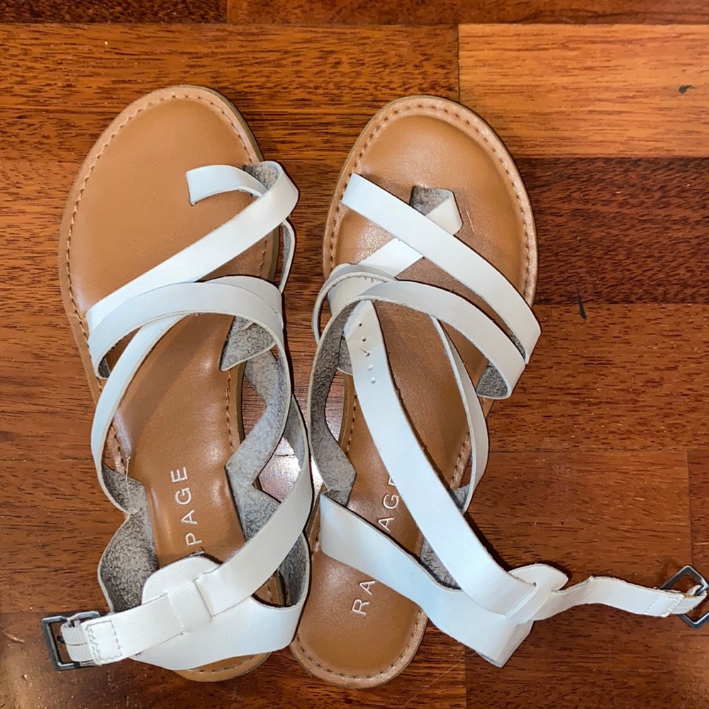 Rampage white Sandals
